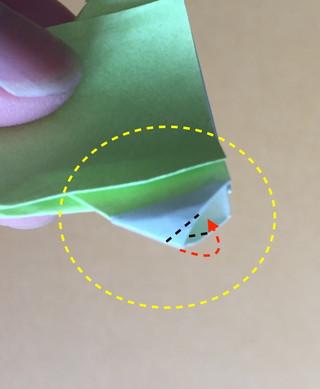 指人形の折り方18